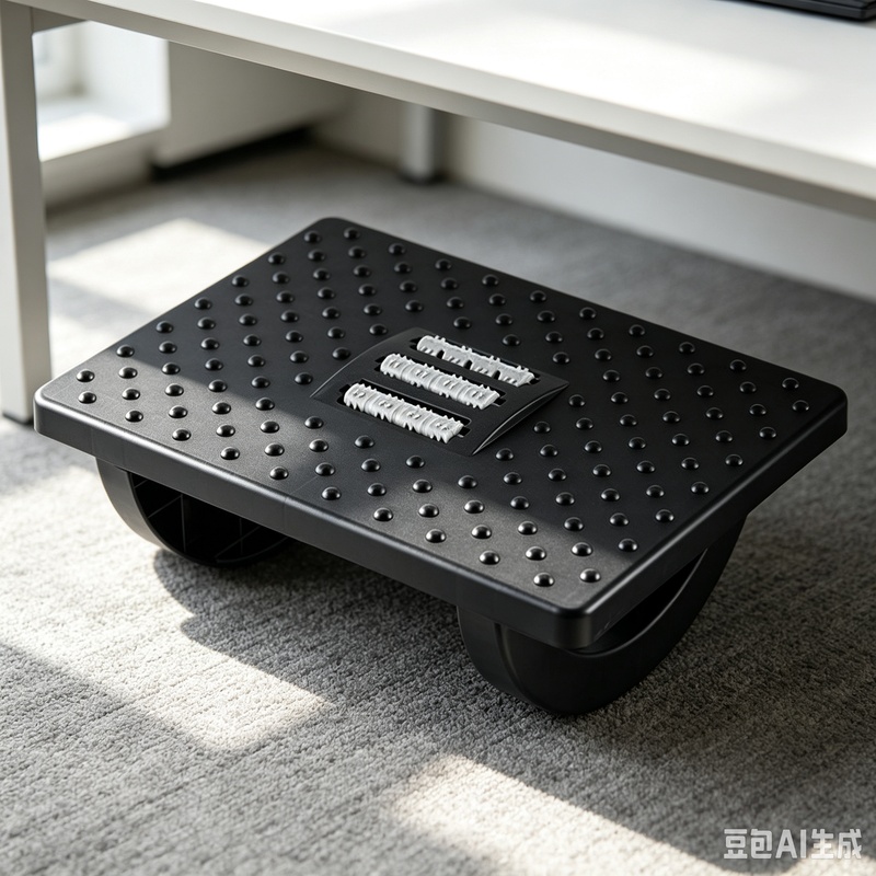 Footrest Under Desk - Sandaran Kaki Bergoyang Ergonomis di Bawah