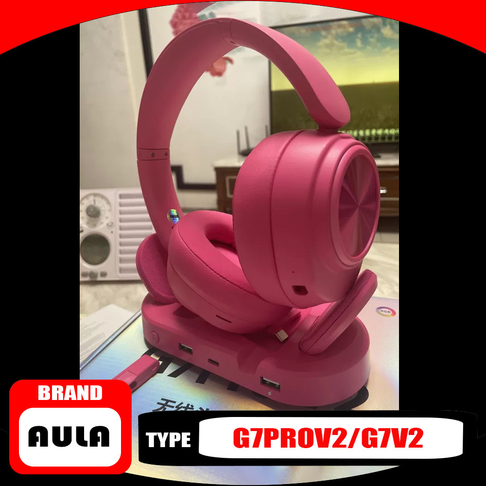 Video Gaming & Esports Usd Acc - Headphone Over-Ear AULA G7 Pro V2,