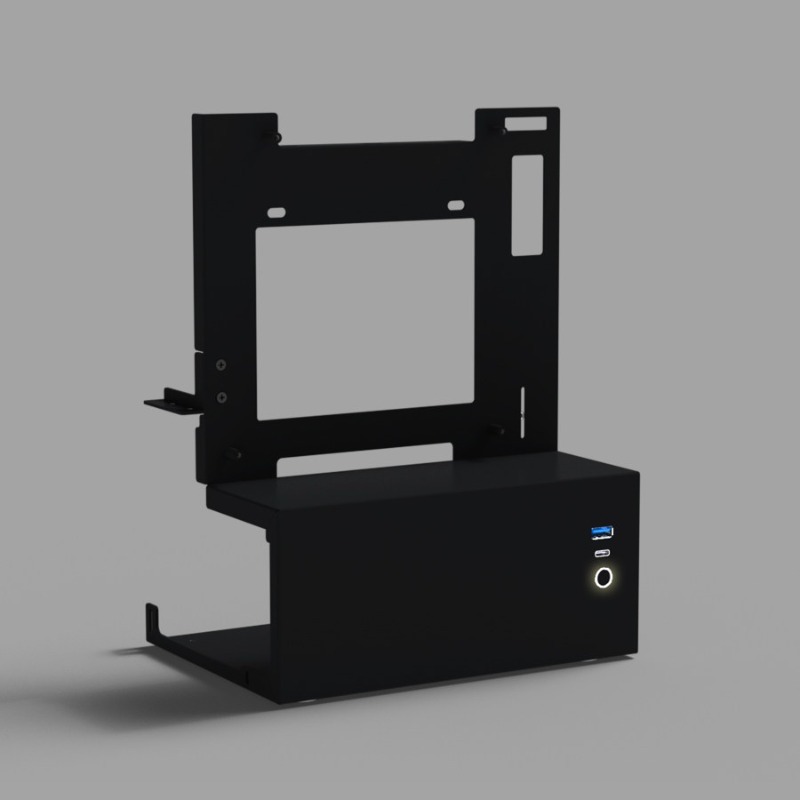 Casing Mini PC Open Frame, Cha - Esports Gaming Pc Build ulasan dan harga