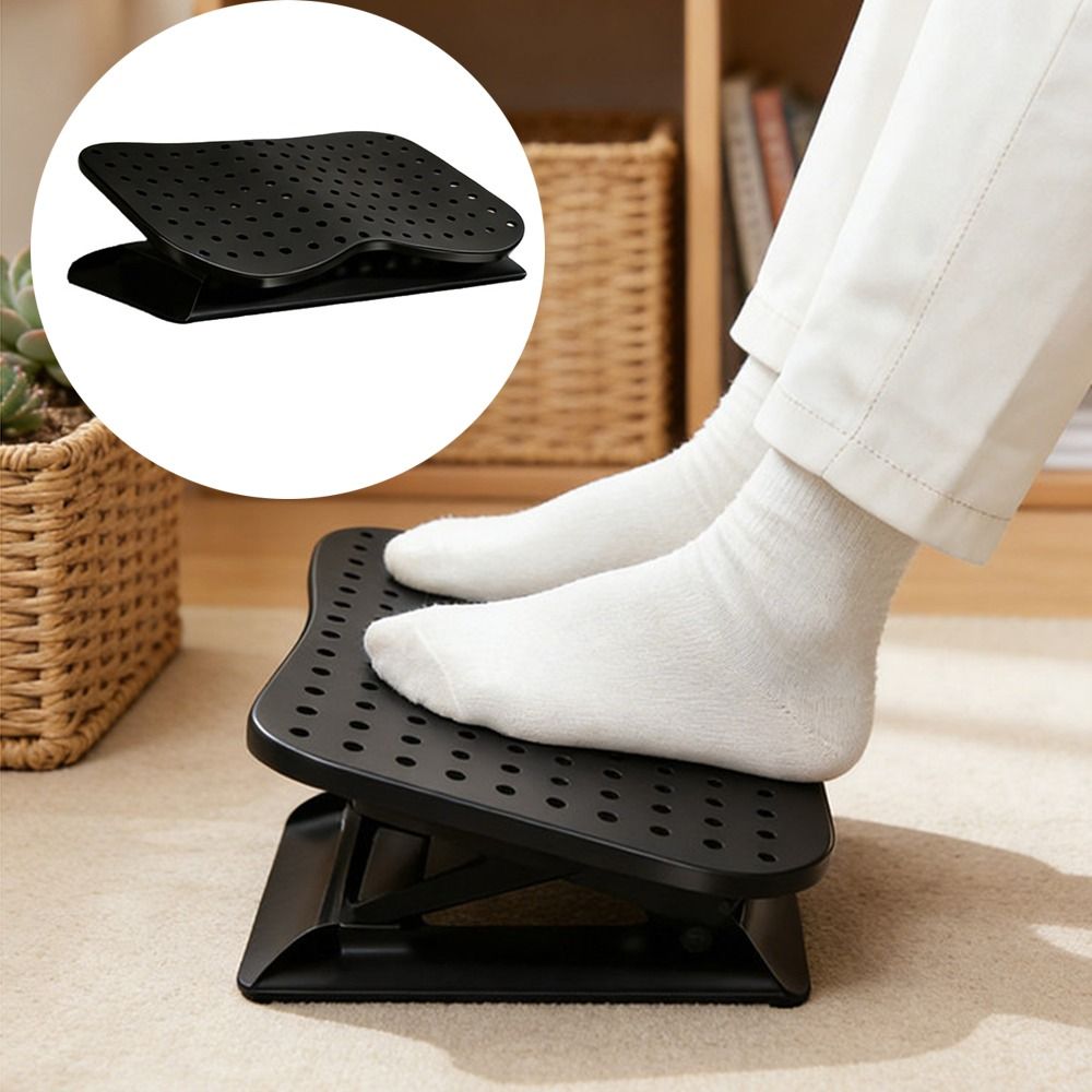 Sandaran Kaki Ergonomis untuk  - Footrest Under Desk ulasan dan harga